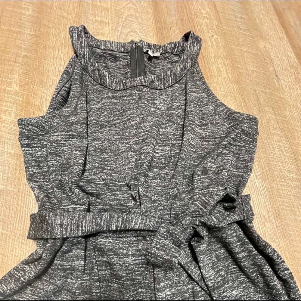 Talbots Petite XL Sleeveless Romper black marked